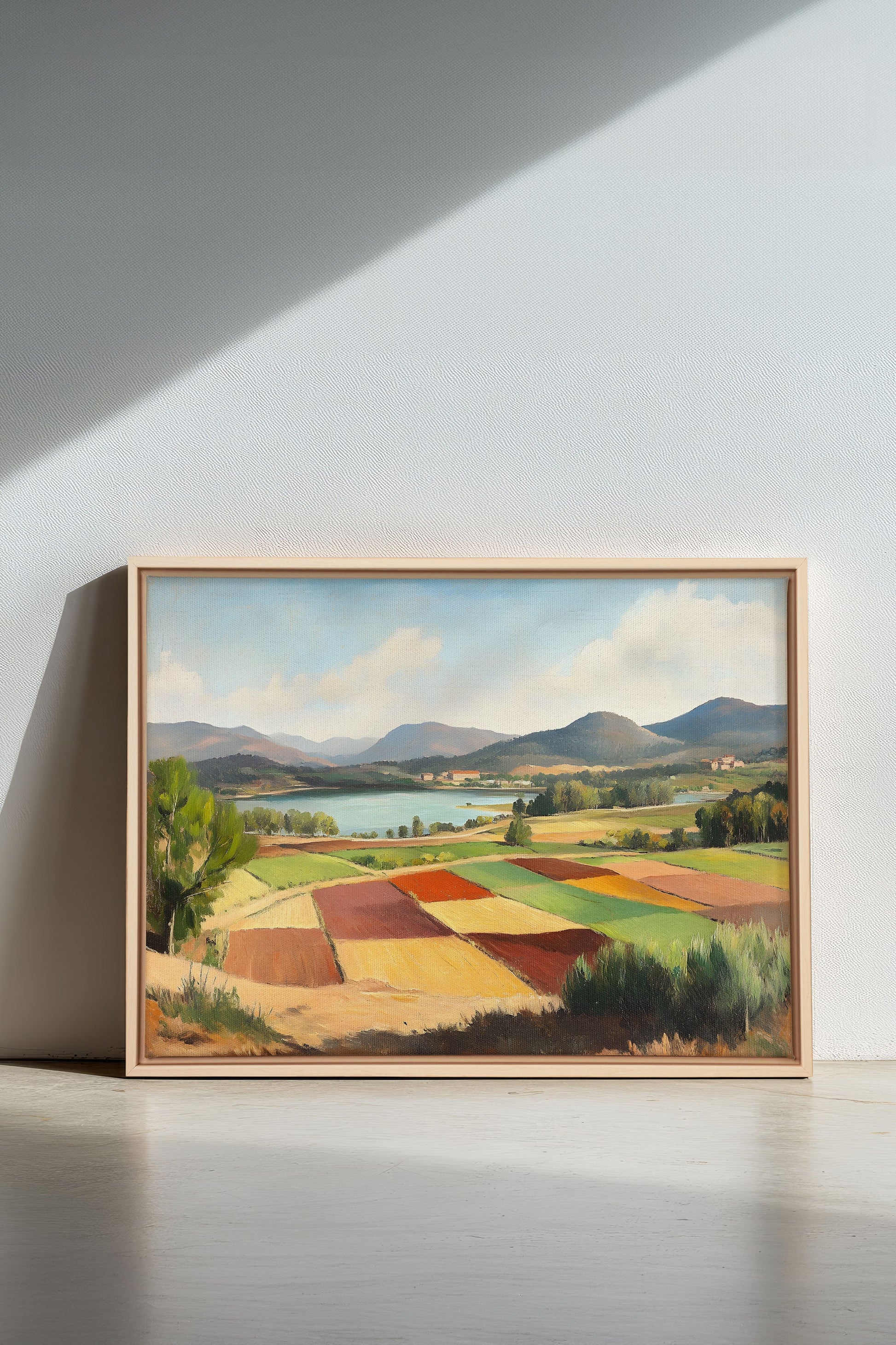 RUSTIC PALETTE, Stretched Canvas Artwork