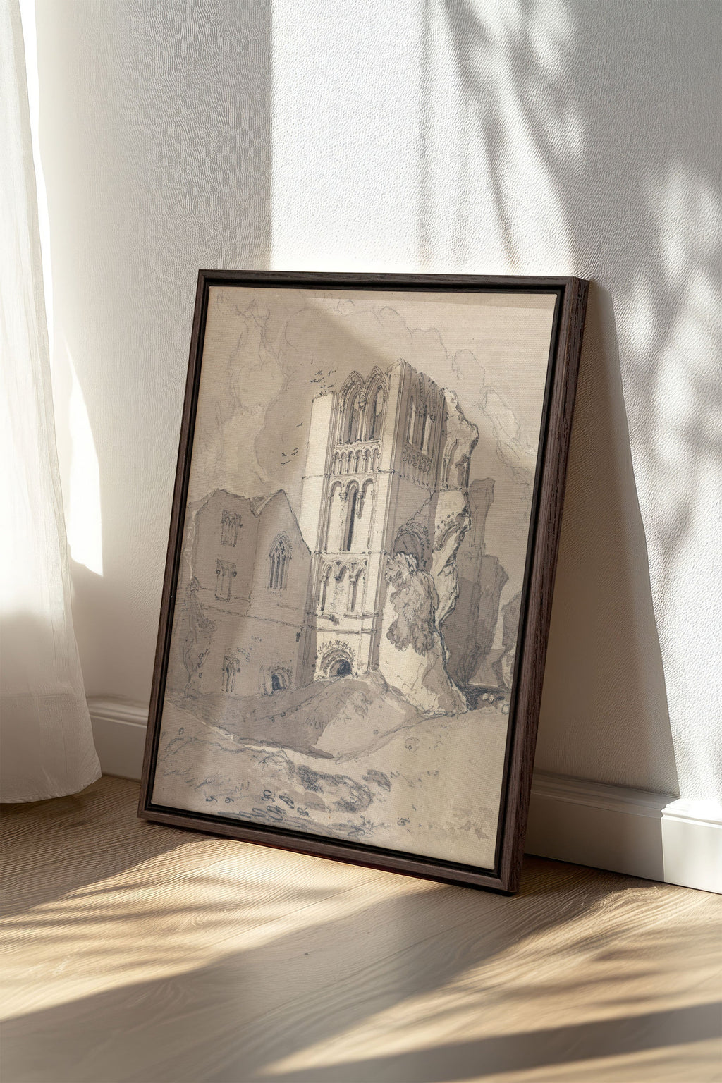 TOWER OF SILENCE, Stretched Canvas Artwork