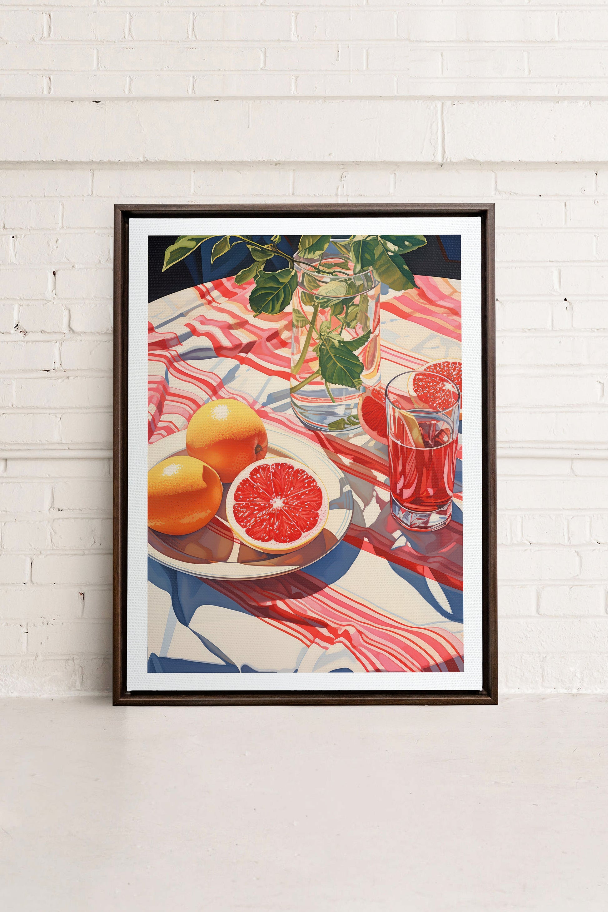 Picnic Haven, Stretched Canvas Artwork