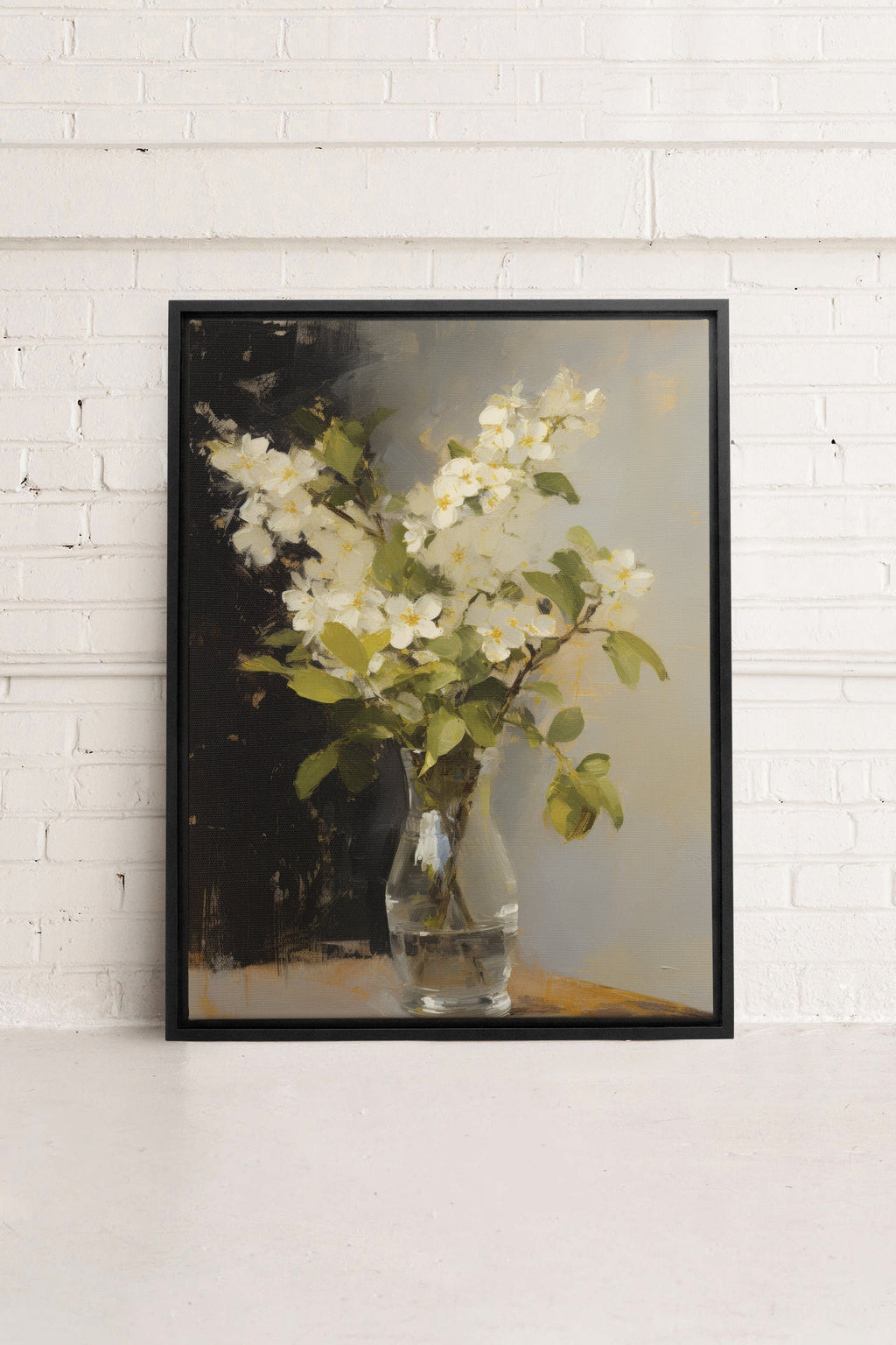 Antique Vase, Stretched Canvas Artwork