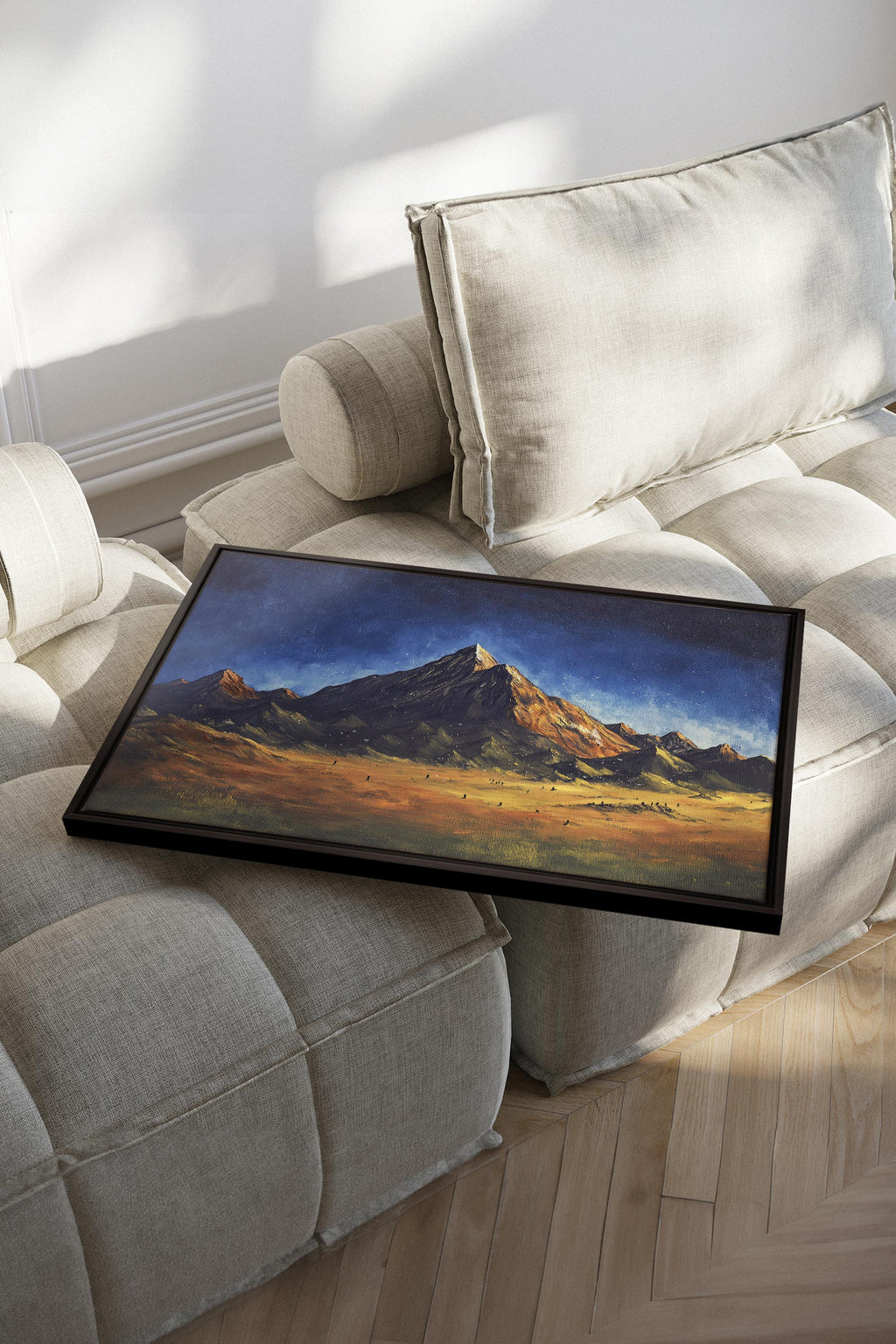 Starlit Heights, Stretched Canvas Artwork