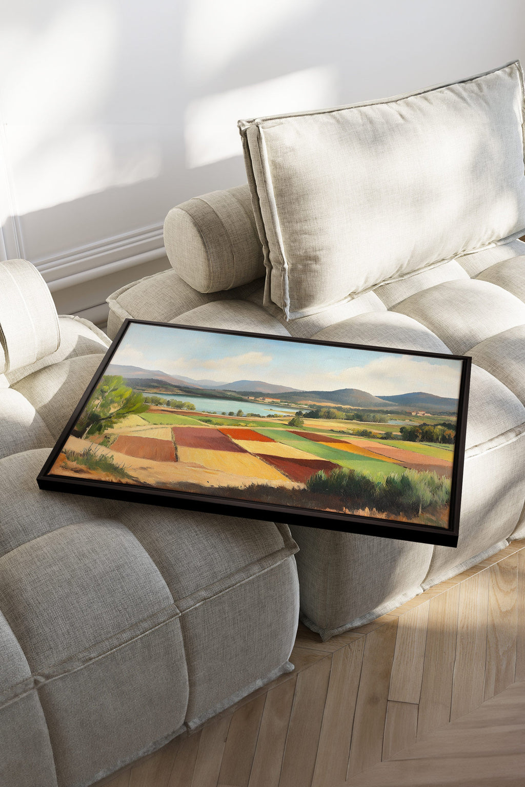 RUSTIC PALETTE, Stretched Canvas Artwork