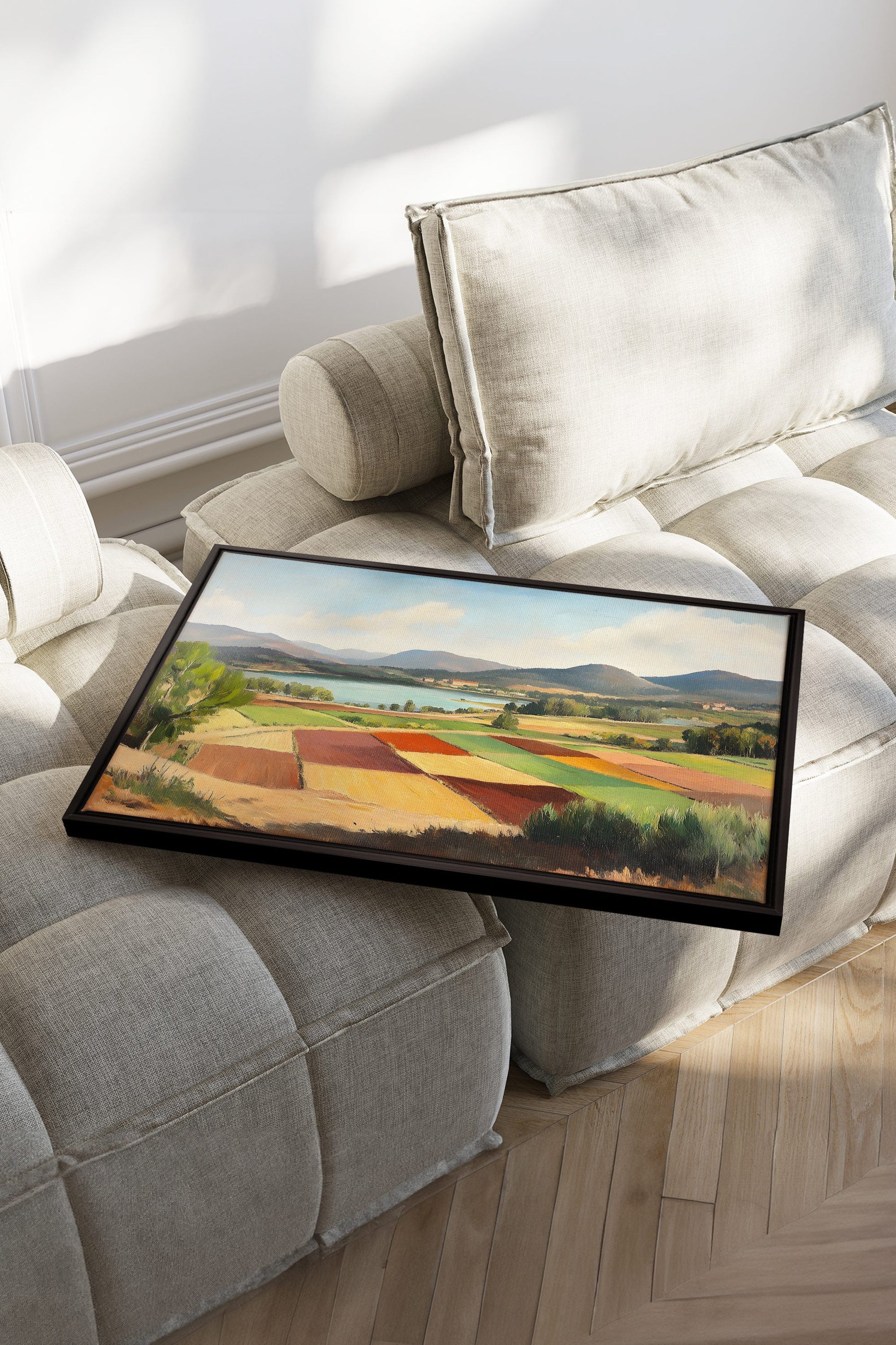 RUSTIC PALETTE, Stretched Canvas Artwork