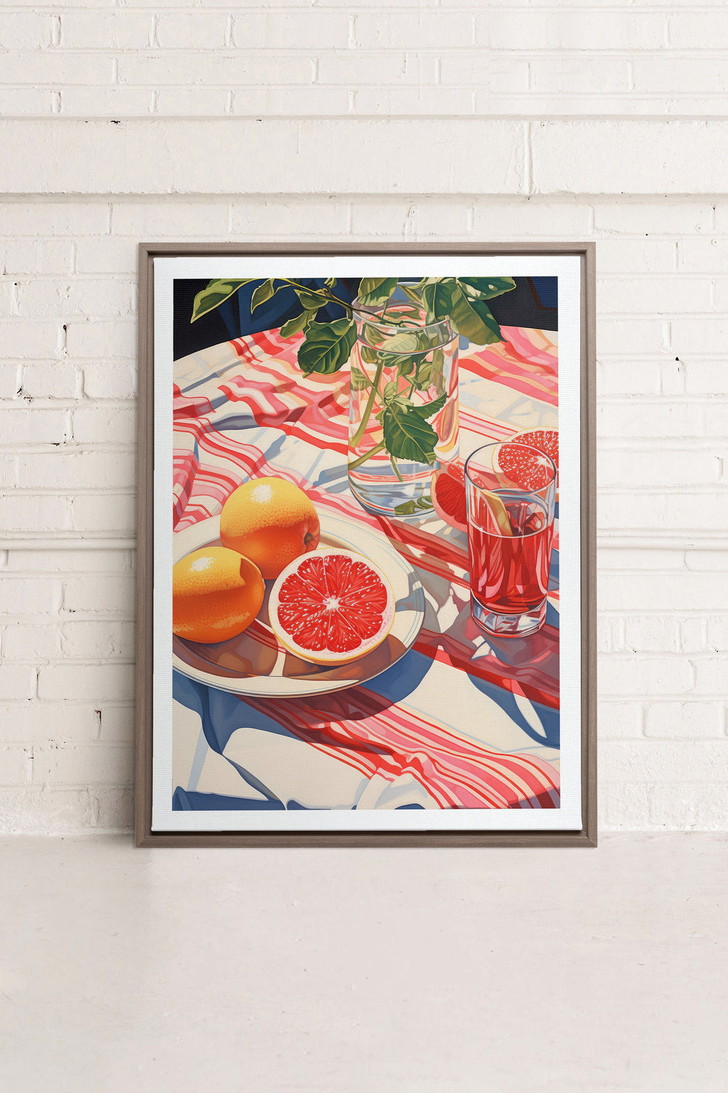 Picnic Haven, Stretched Canvas Artwork