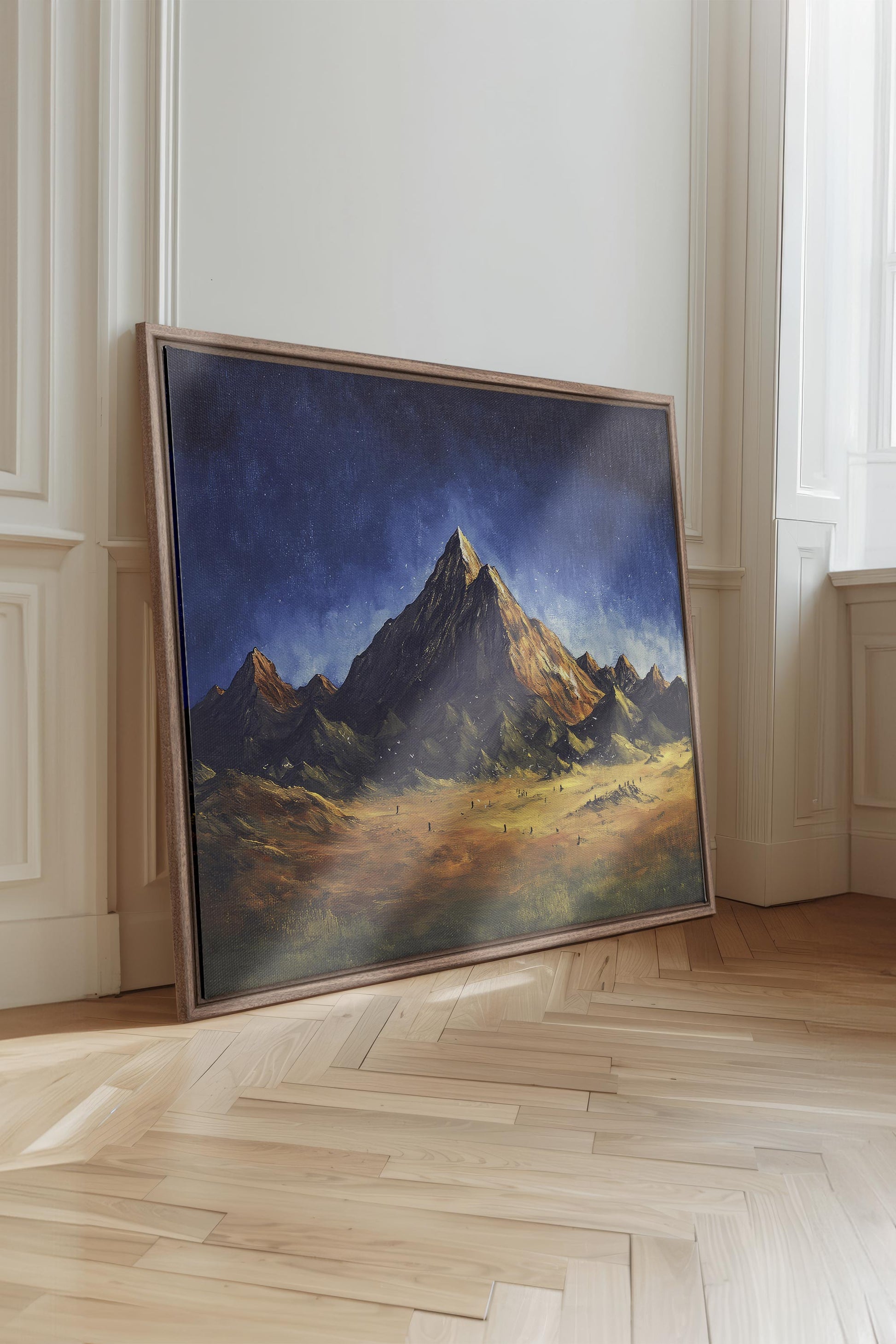 Starlit Heights, Stretched Canvas Artwork