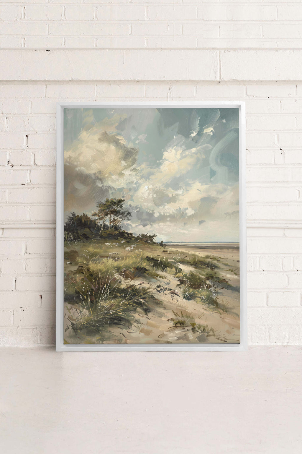 LUSH LITTORAL, Stretched Canvas Artwork