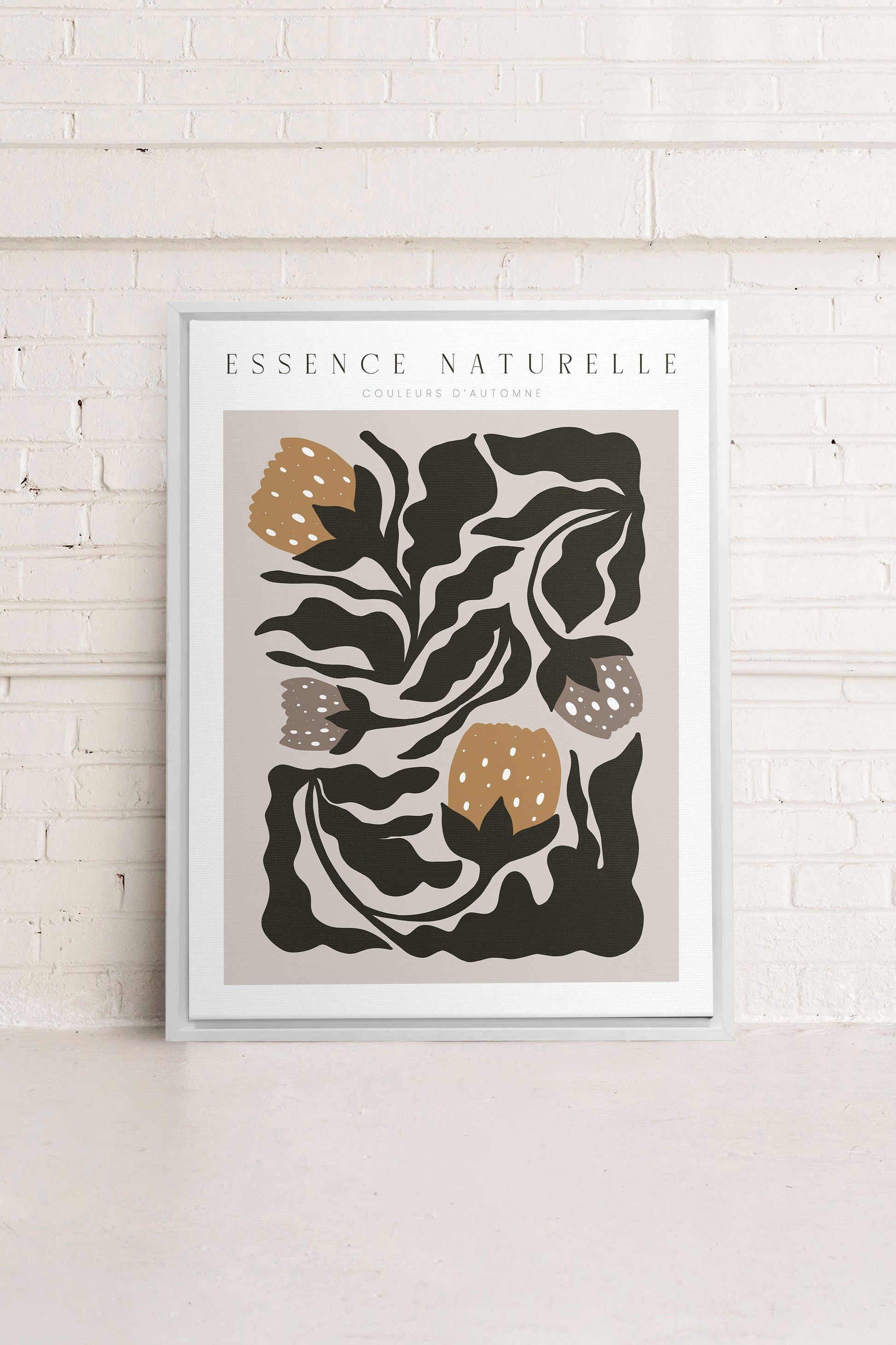 NATURAL ESSENCE, printed canvas