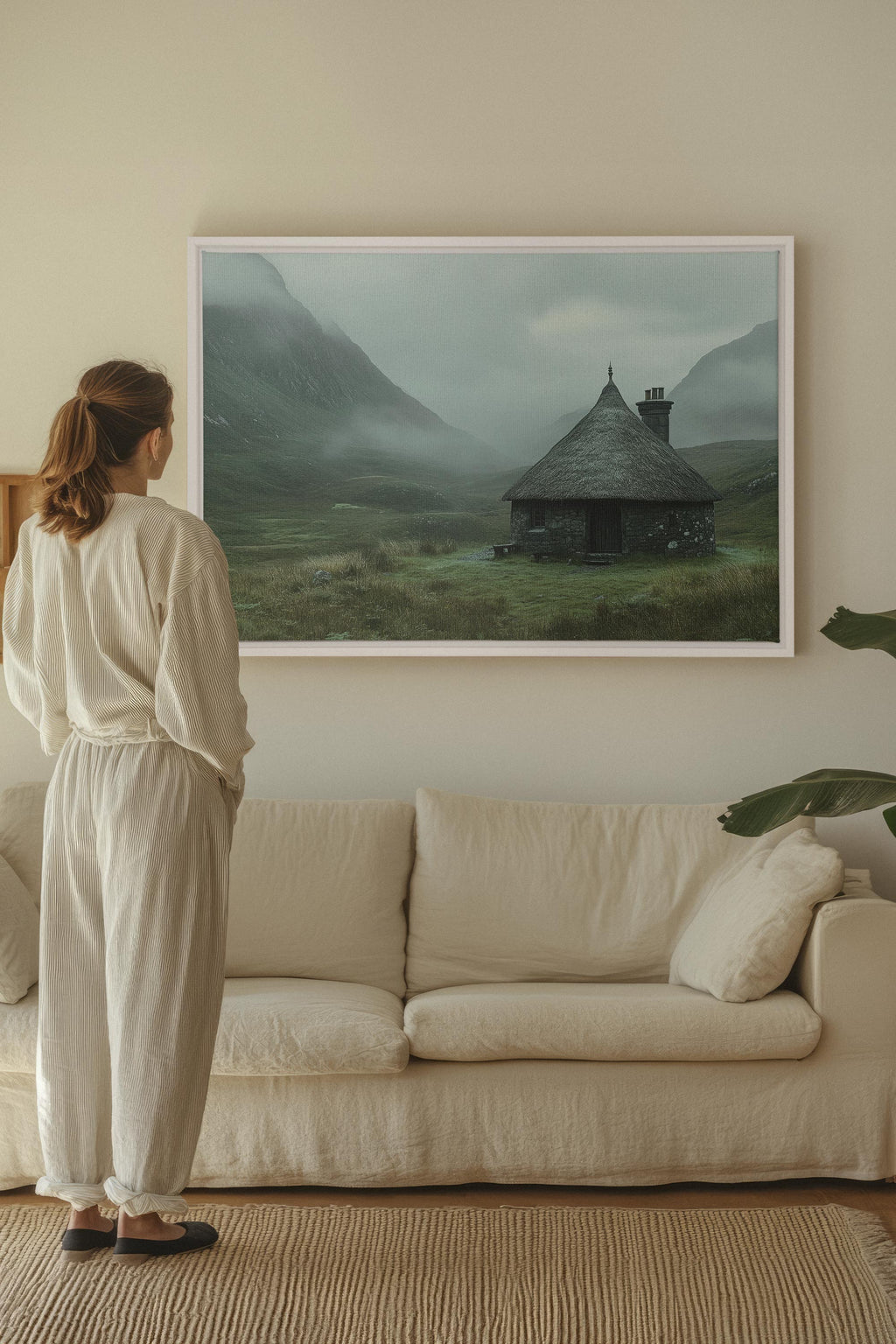 GUARDIAN'S REFUGE, Stretched Canvas Artwork