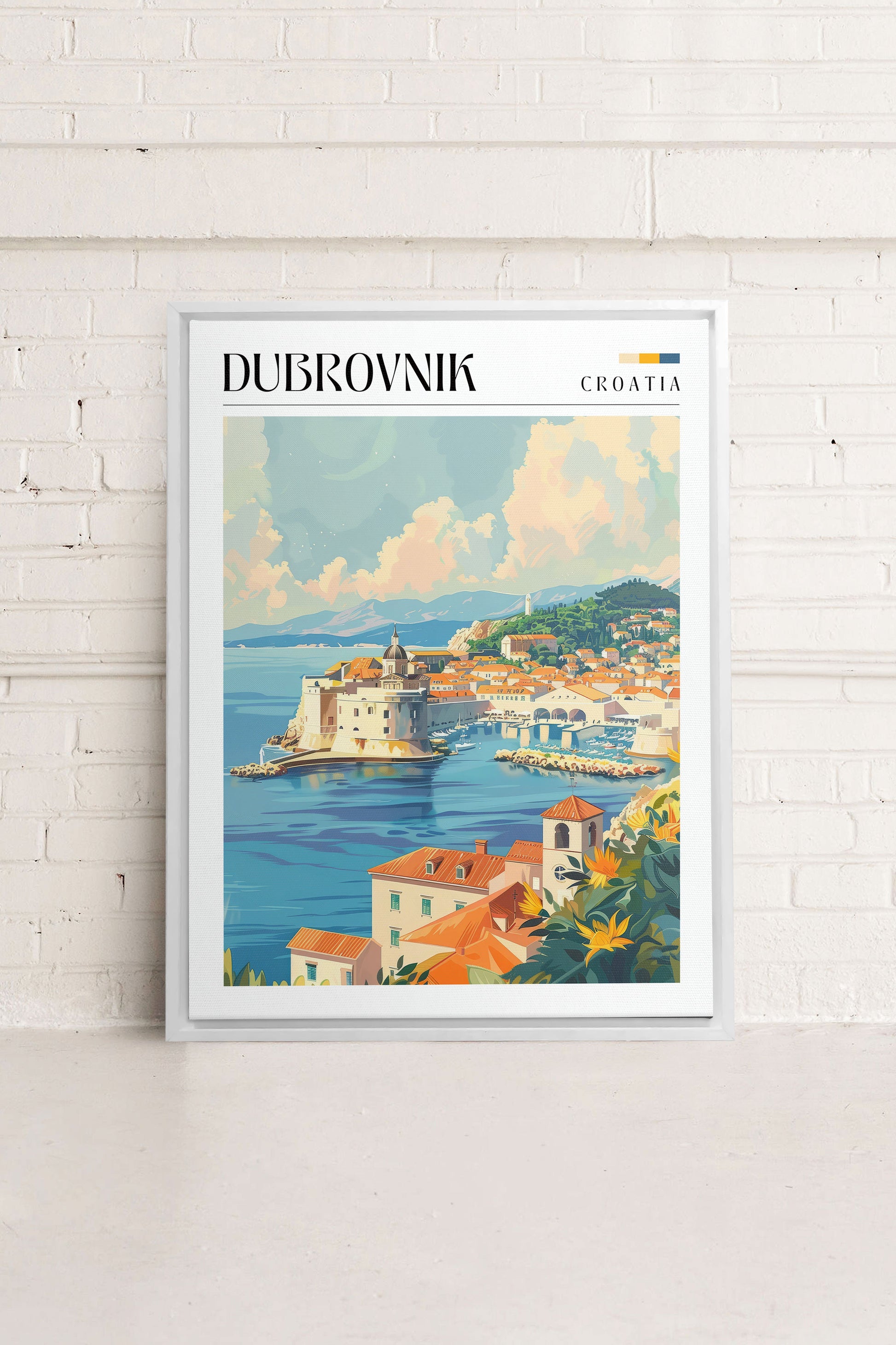 Dubrovnik, Stretched Canvas Artwork