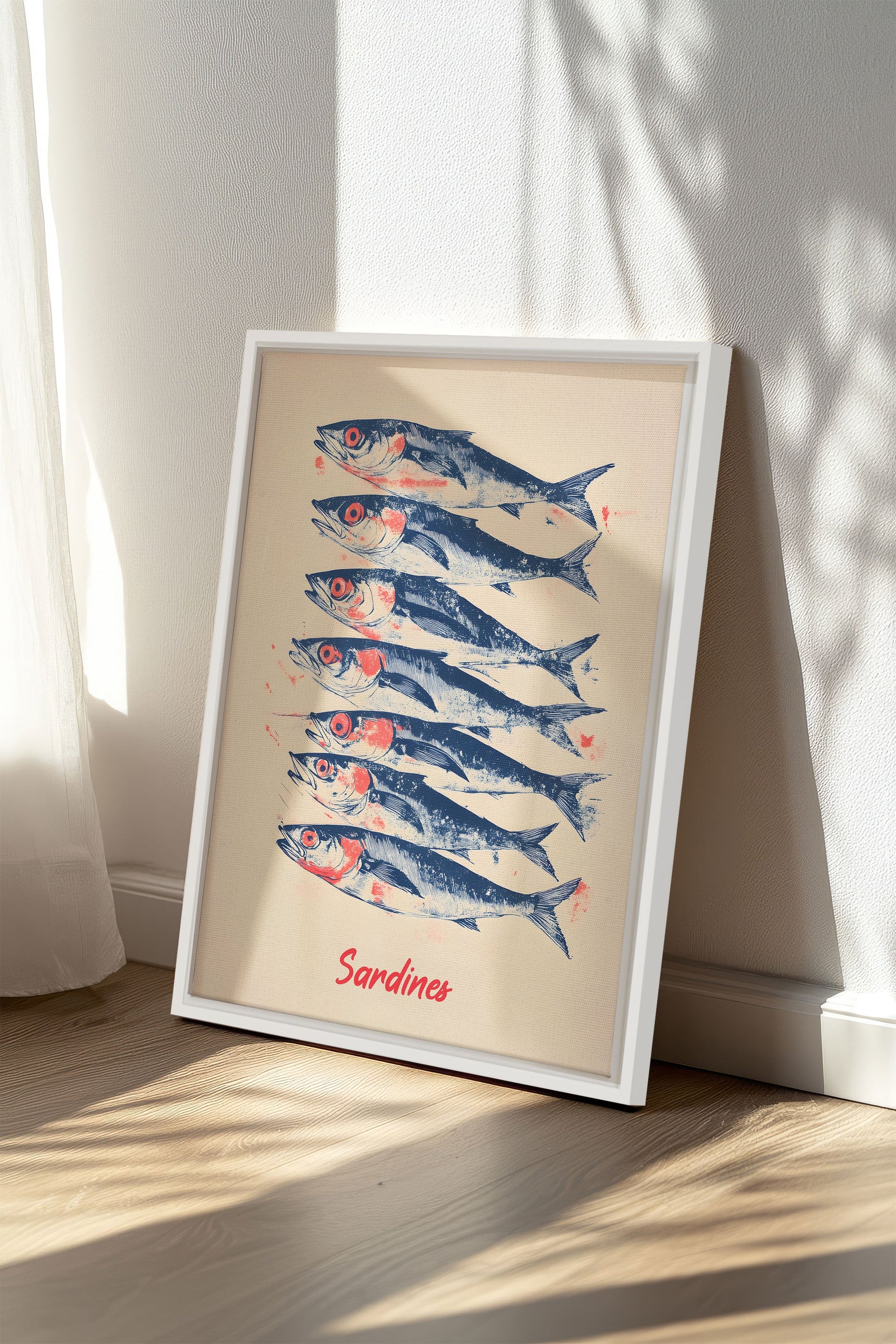 THE SARDINES, Stretched Canvas Artwork