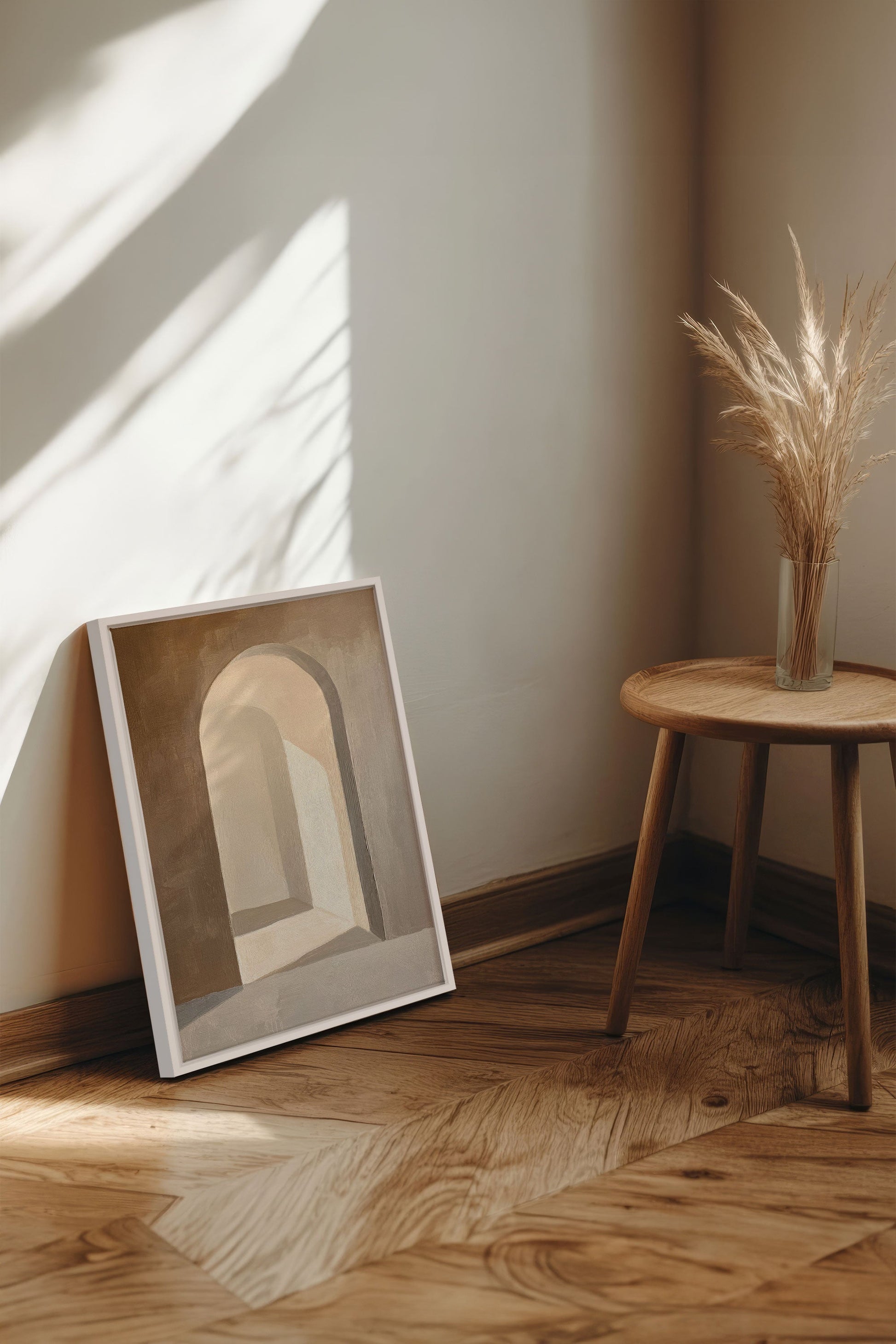 GOLDEN ARCH, Stretched Canvas Artwork