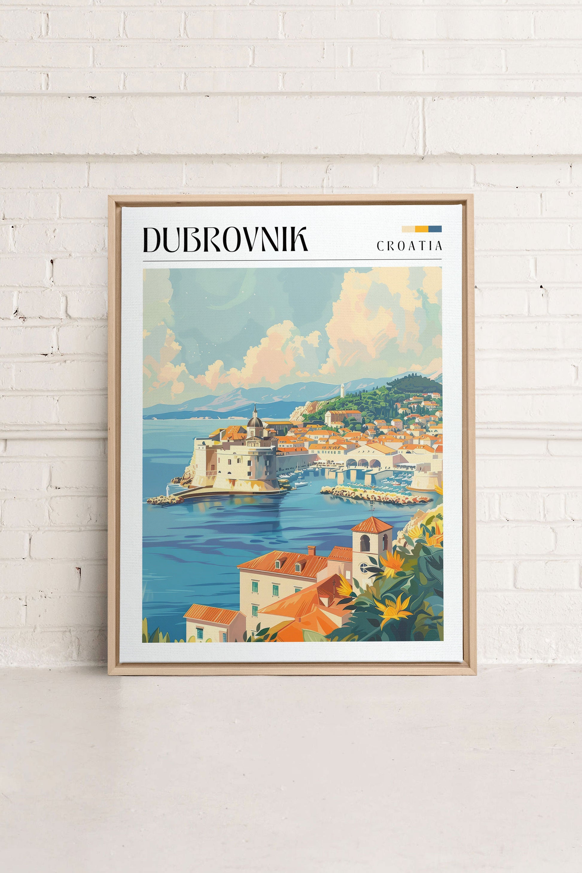 Dubrovnik, Stretched Canvas Artwork