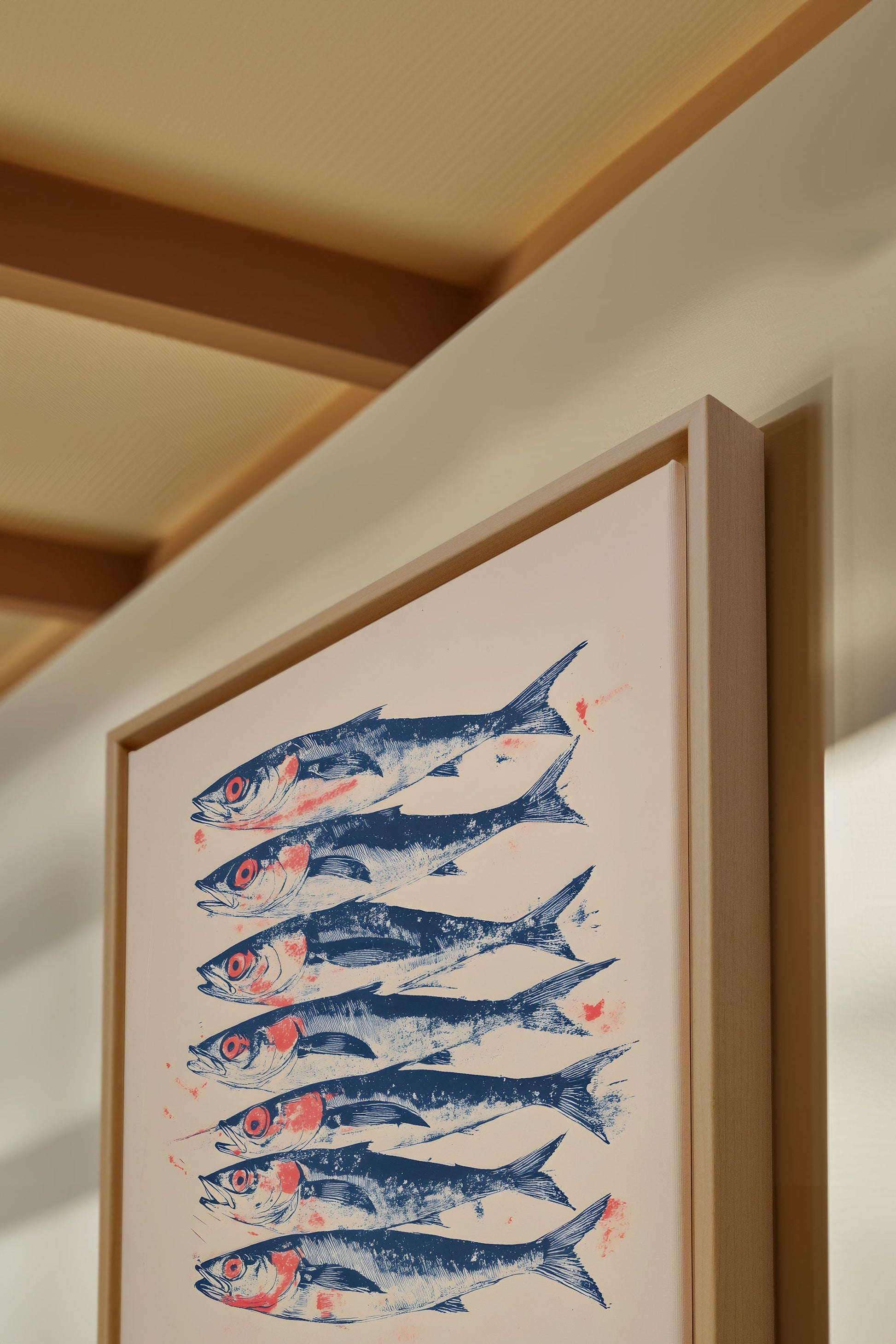 THE SARDINES, Stretched Canvas Artwork