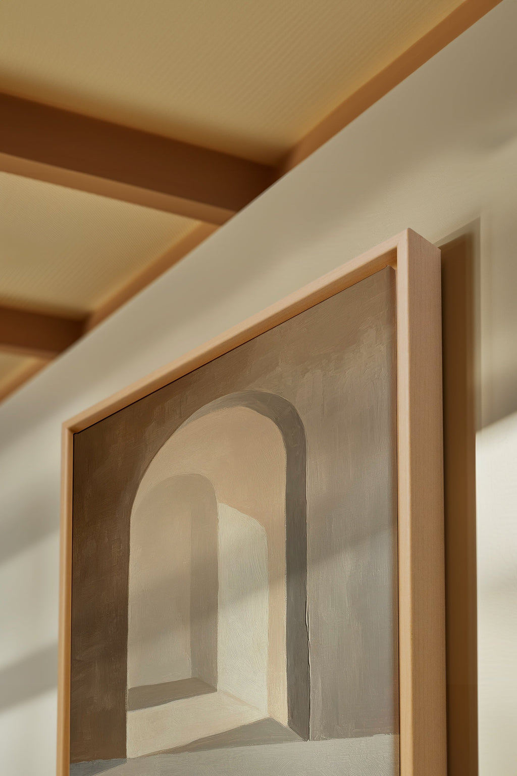 GOLDEN ARCH, Stretched Canvas Artwork