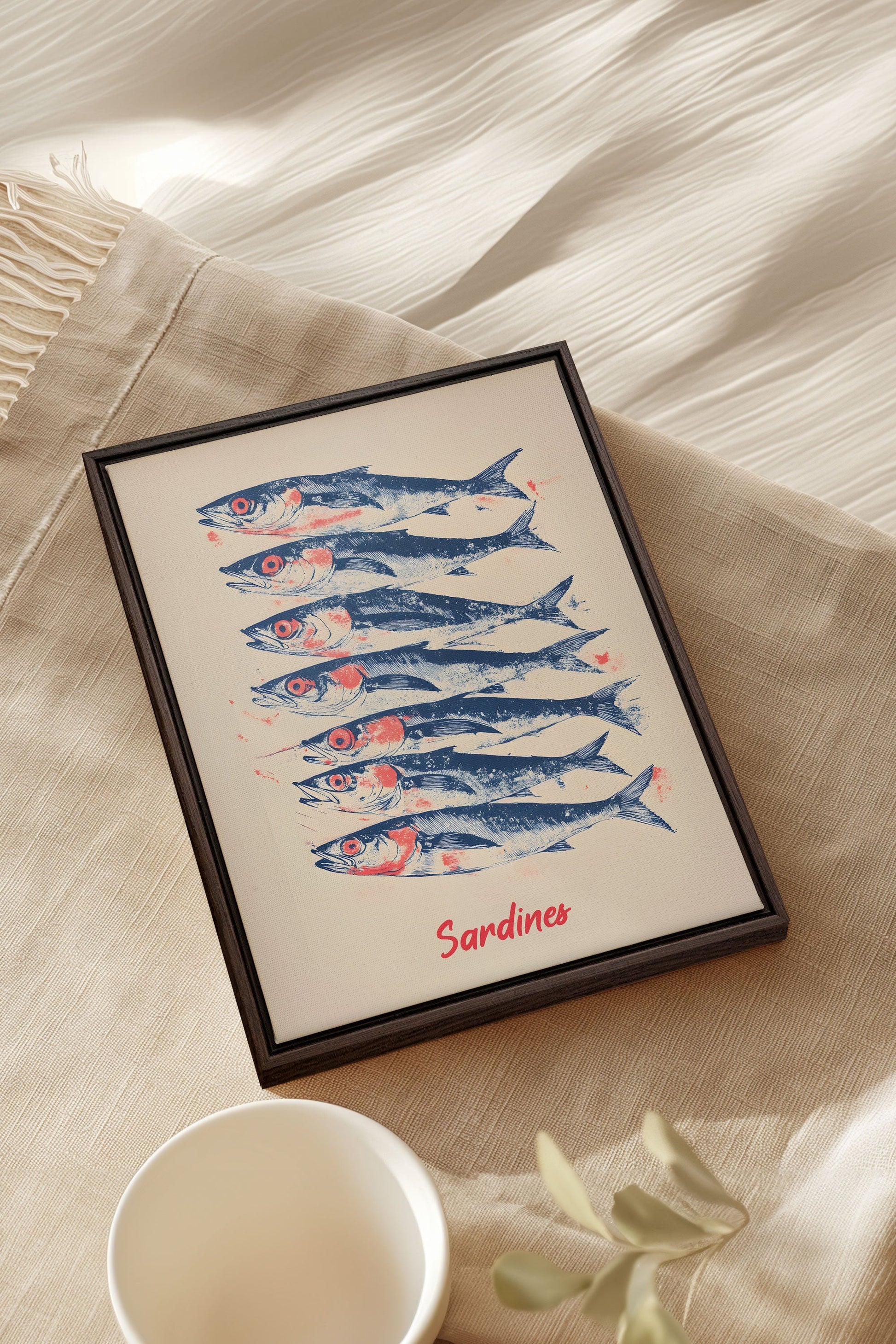 THE SARDINES, Stretched Canvas Artwork