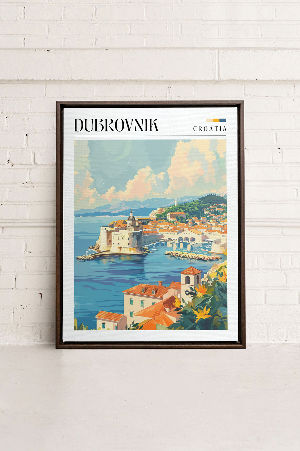 Dubrovnik, Stretched Canvas Artwork