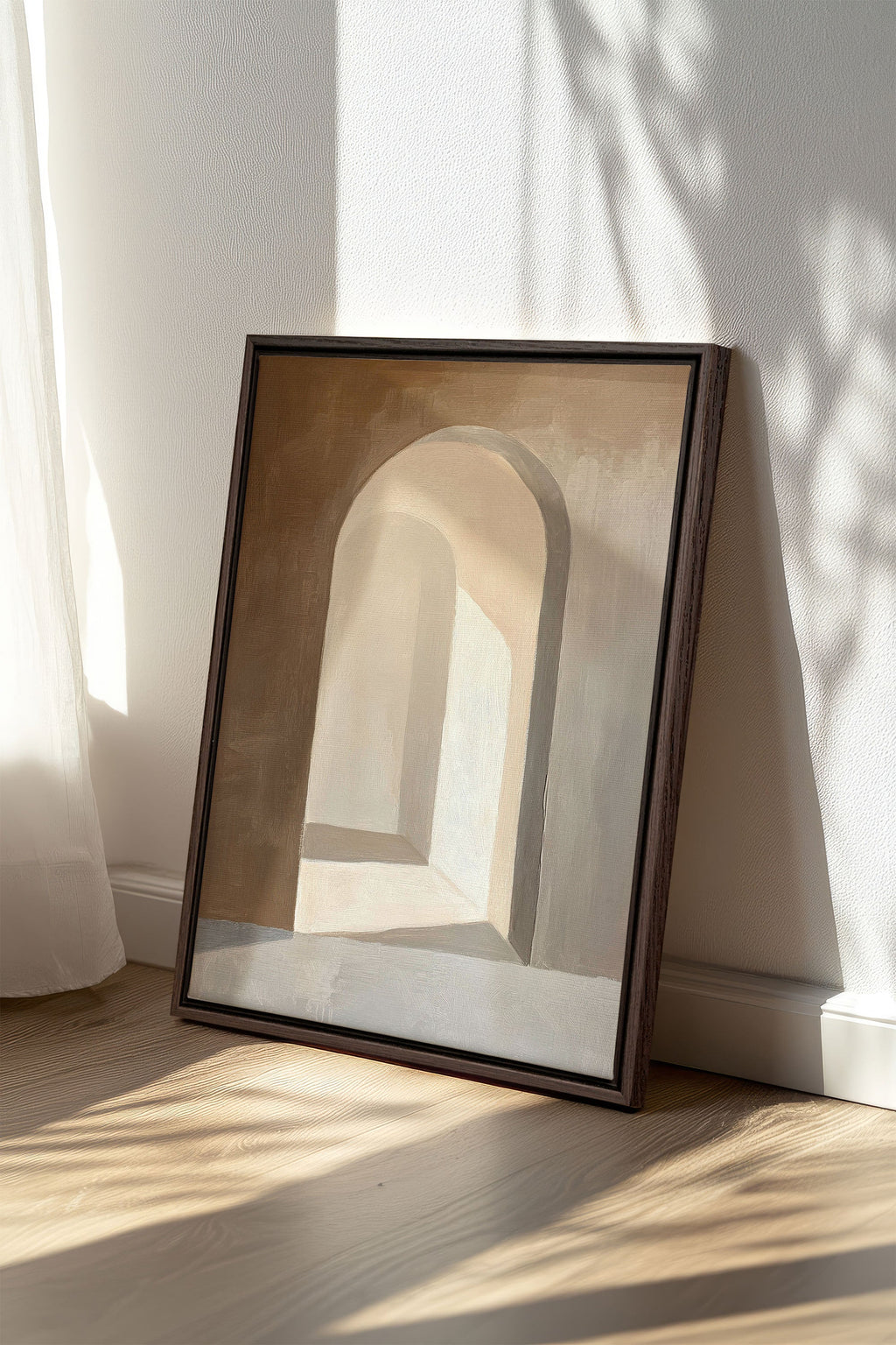GOLDEN ARCH, Stretched Canvas Artwork