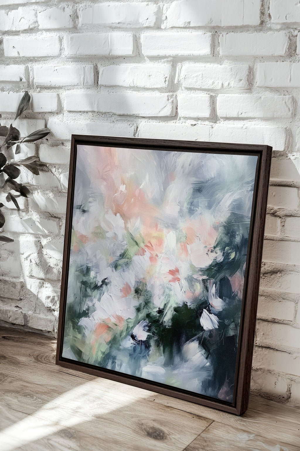 BLUSH HARMONY, Stretched Canvas Artwork