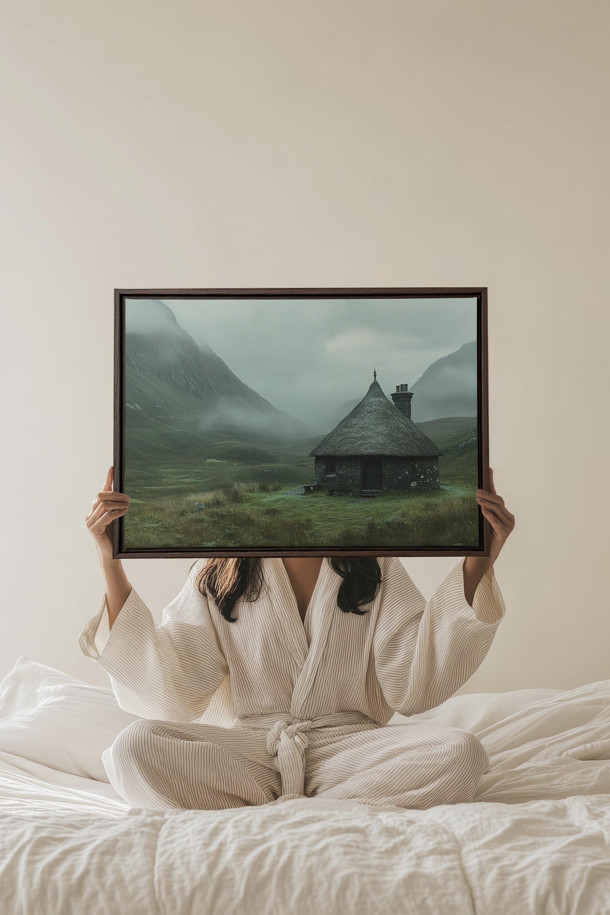 GUARDIAN'S REFUGE, Stretched Canvas Artwork
