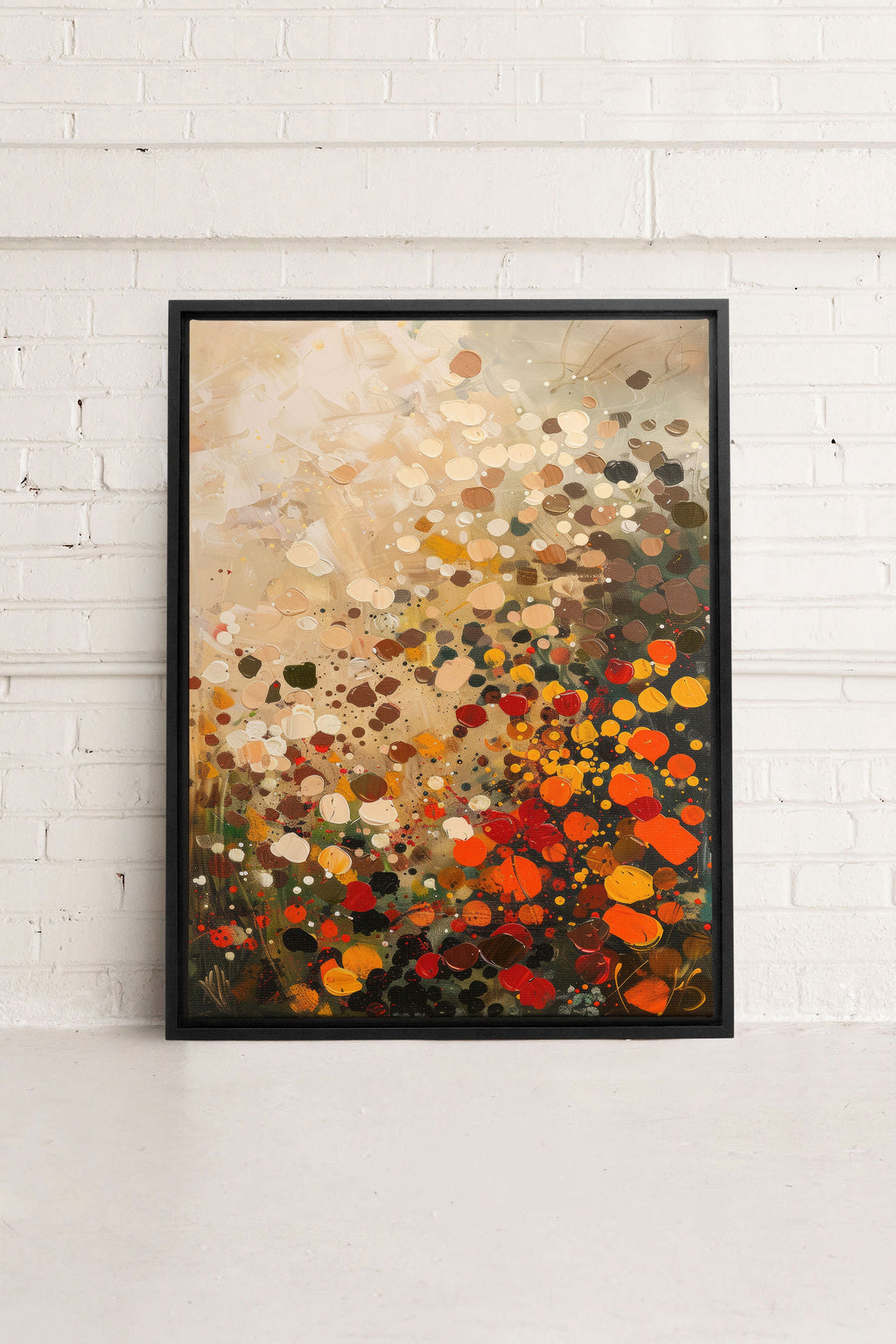 EARTH & FIRE, Stretched Canvas Artwork