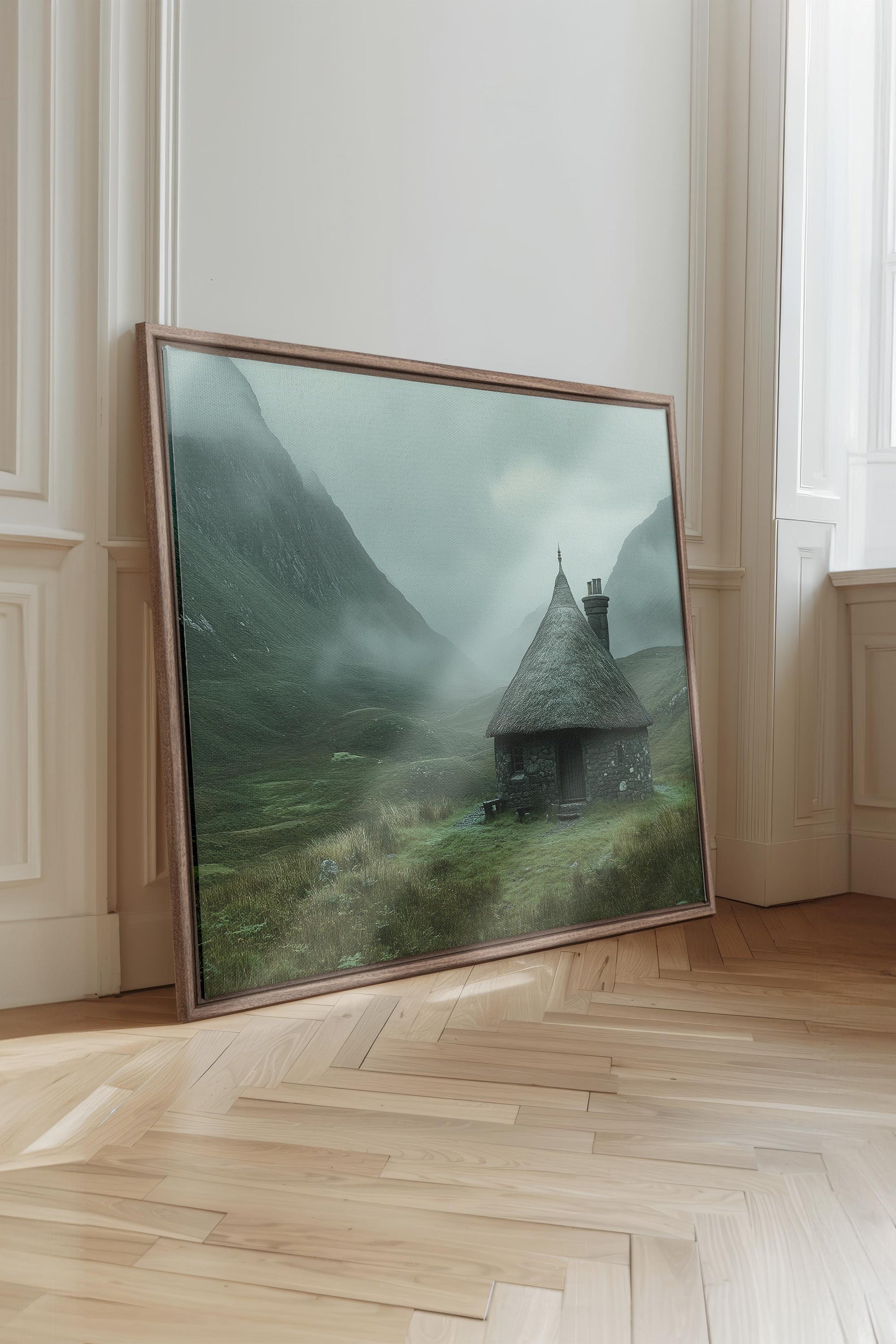 GUARDIAN'S REFUGE, Stretched Canvas Artwork