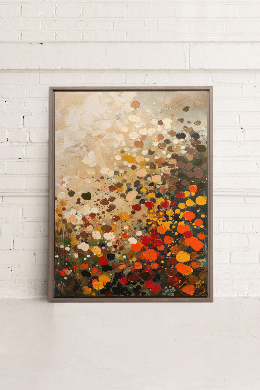 EARTH & FIRE, Stretched Canvas Artwork