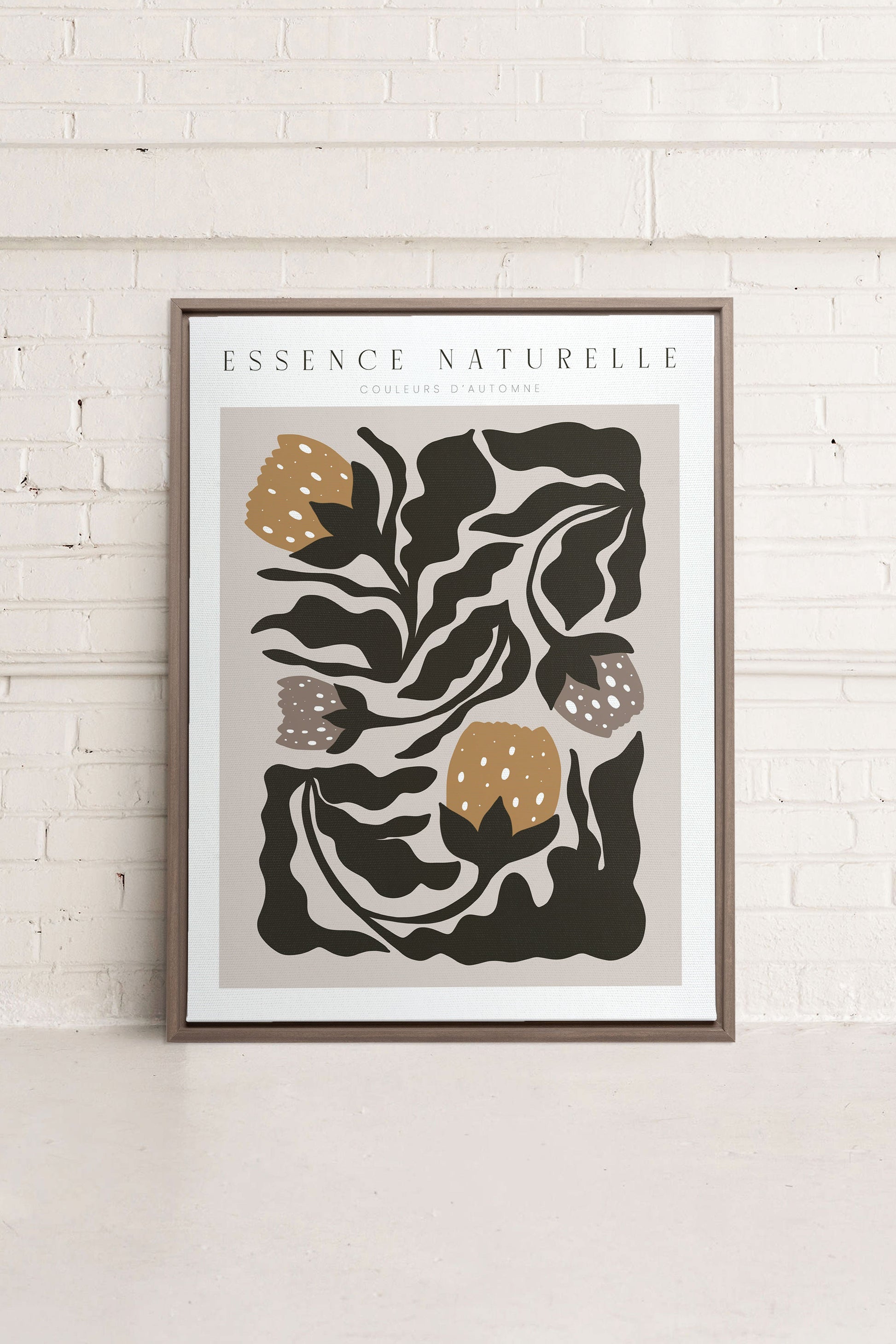 NATURAL ESSENCE, printed canvas