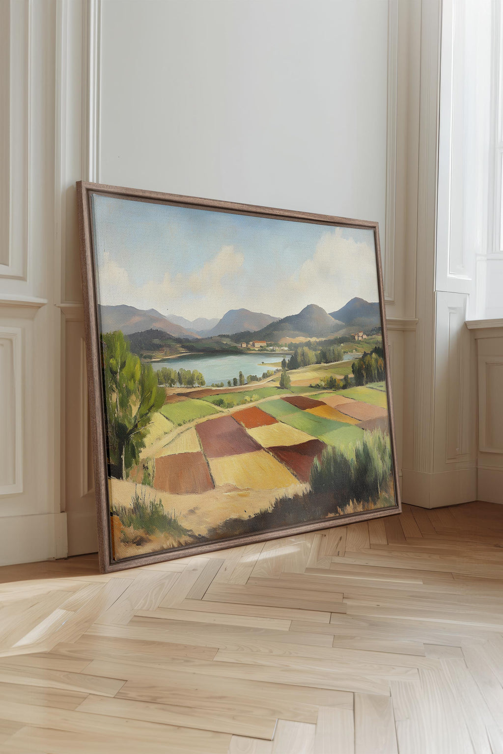 RUSTIC PALETTE, Stretched Canvas Artwork