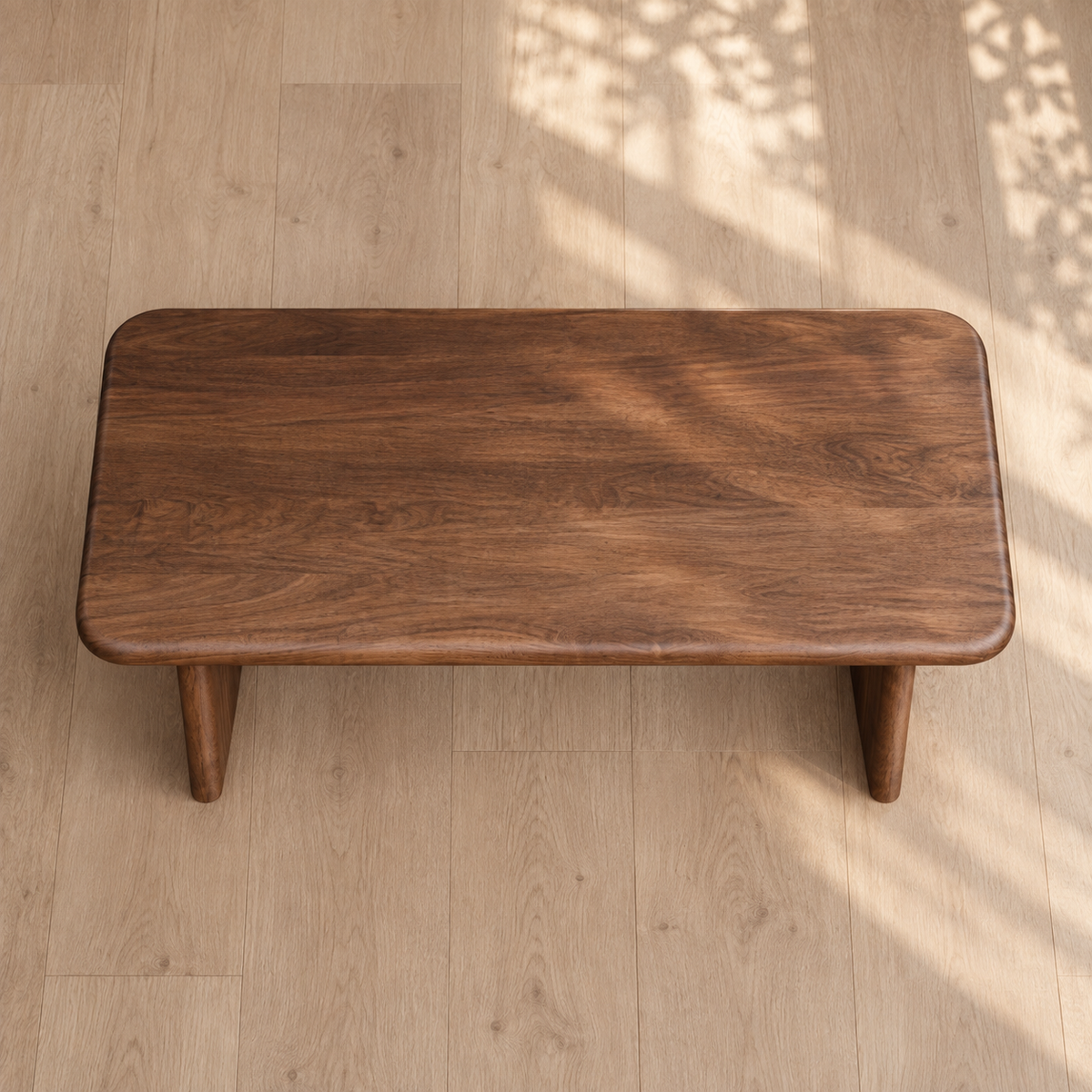 60 Inch Coffee Table in Walnut