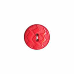Elan ; Bouton à 2 trous, corail, 23 mm