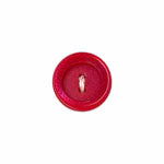 Elan ; bouton à 2 trous, rouge, 15 mm