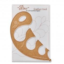 RÈGLE DE QUILTING ROSE 1 DE GINA PERKES DESIGNS