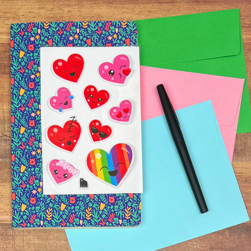 Cute Puffy Hearts