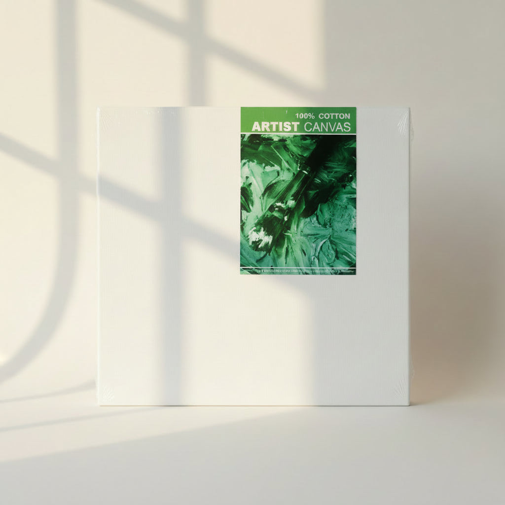 Premium Stretched Canvas - Triple Primed with Gesso, 450 gsm, 7/8" Thick