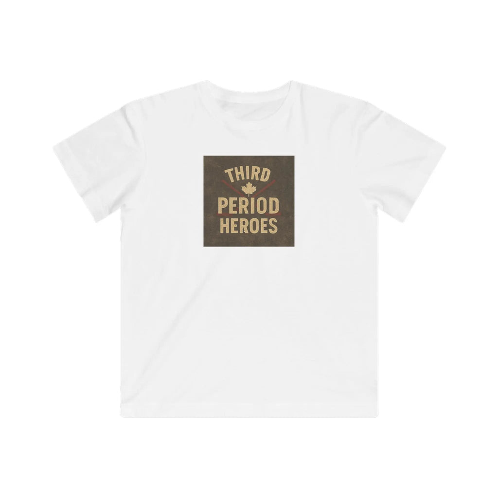 T-shirt Maple Stick pour jeunes – Héros de la troisième période, légende du hockey