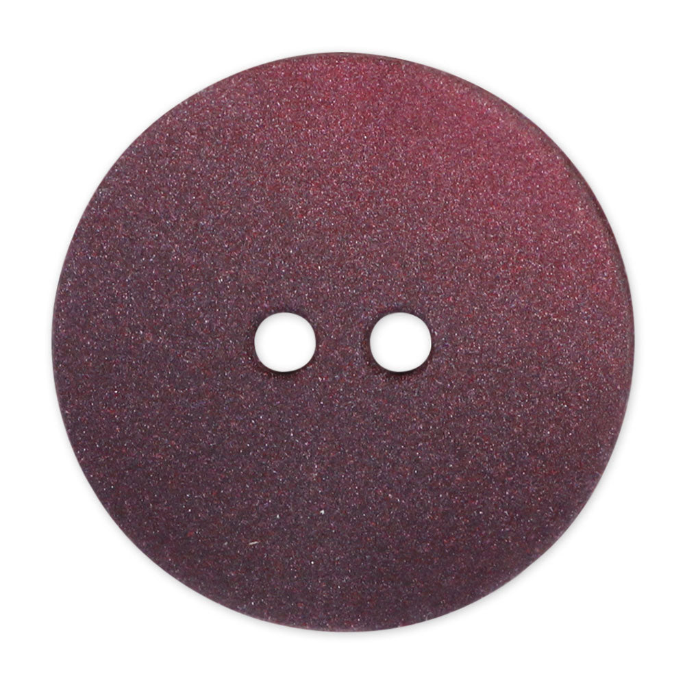 Elan ; Bouton à 2 trous, prune, 15 mm