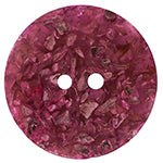 Elan ; Bouton à 2 trous, rose, 15 mm