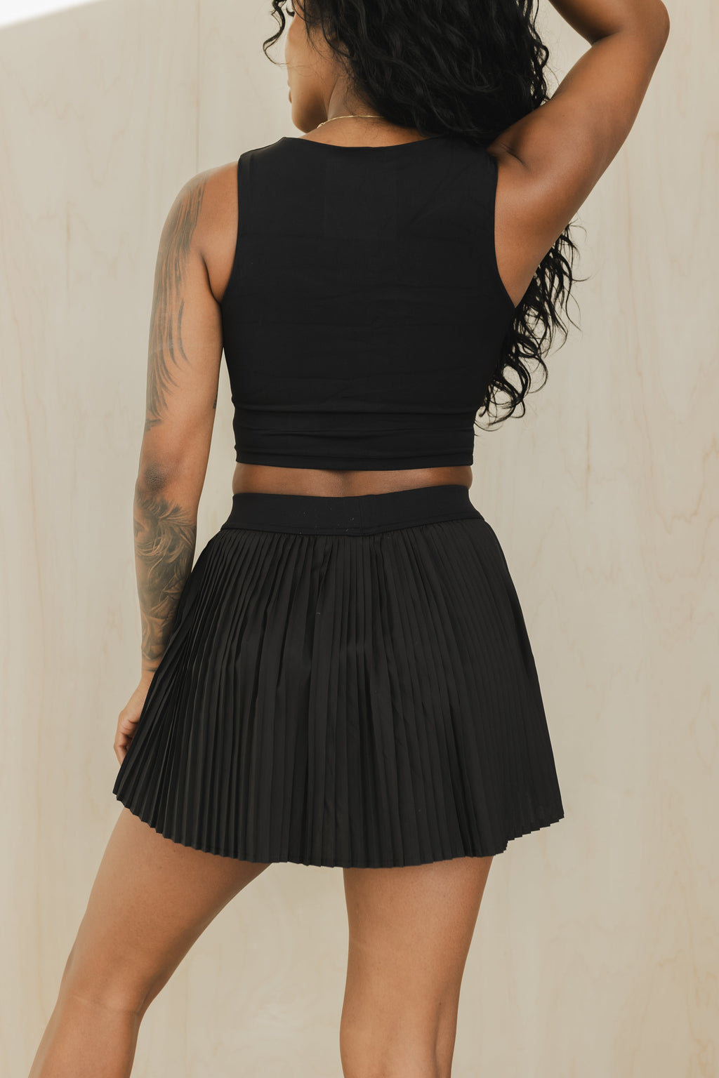 Micro Pleated Skirt
