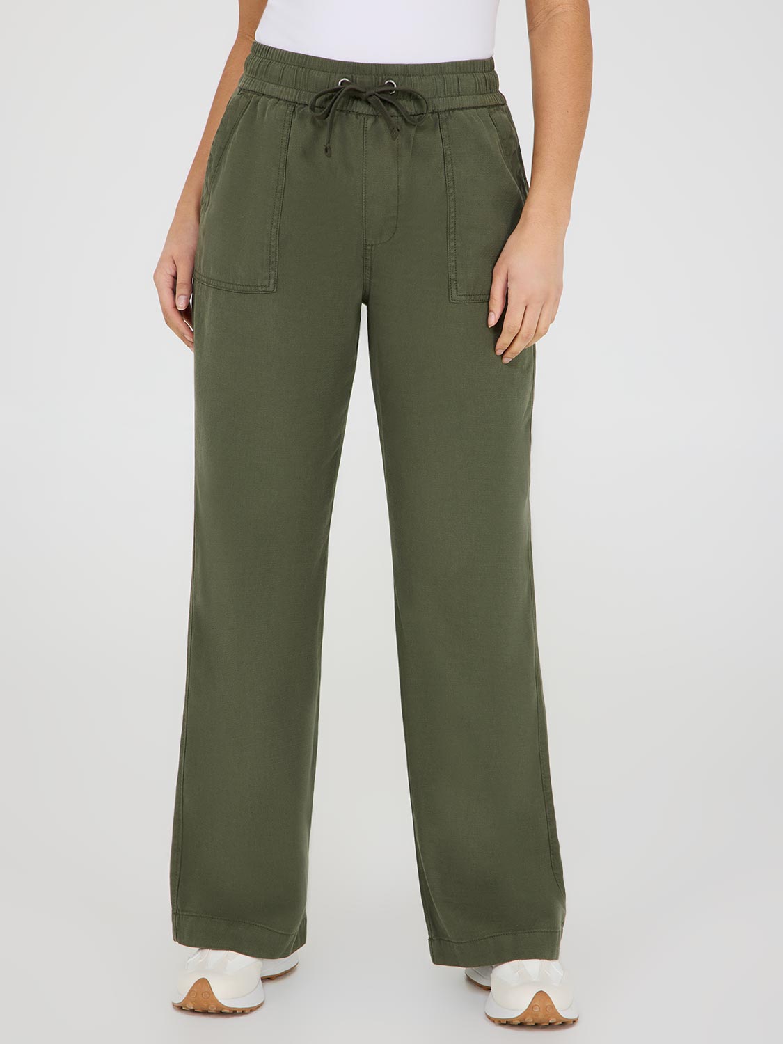 Pantalon Tencel à jambes larges