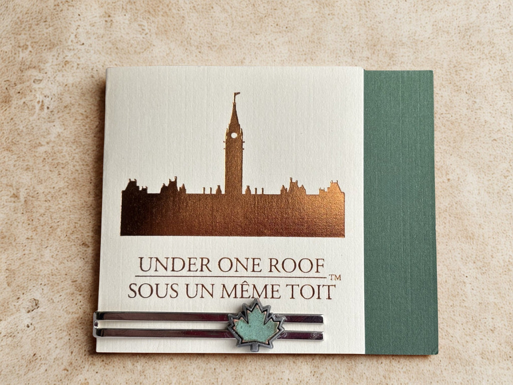The Canadian Tie clip