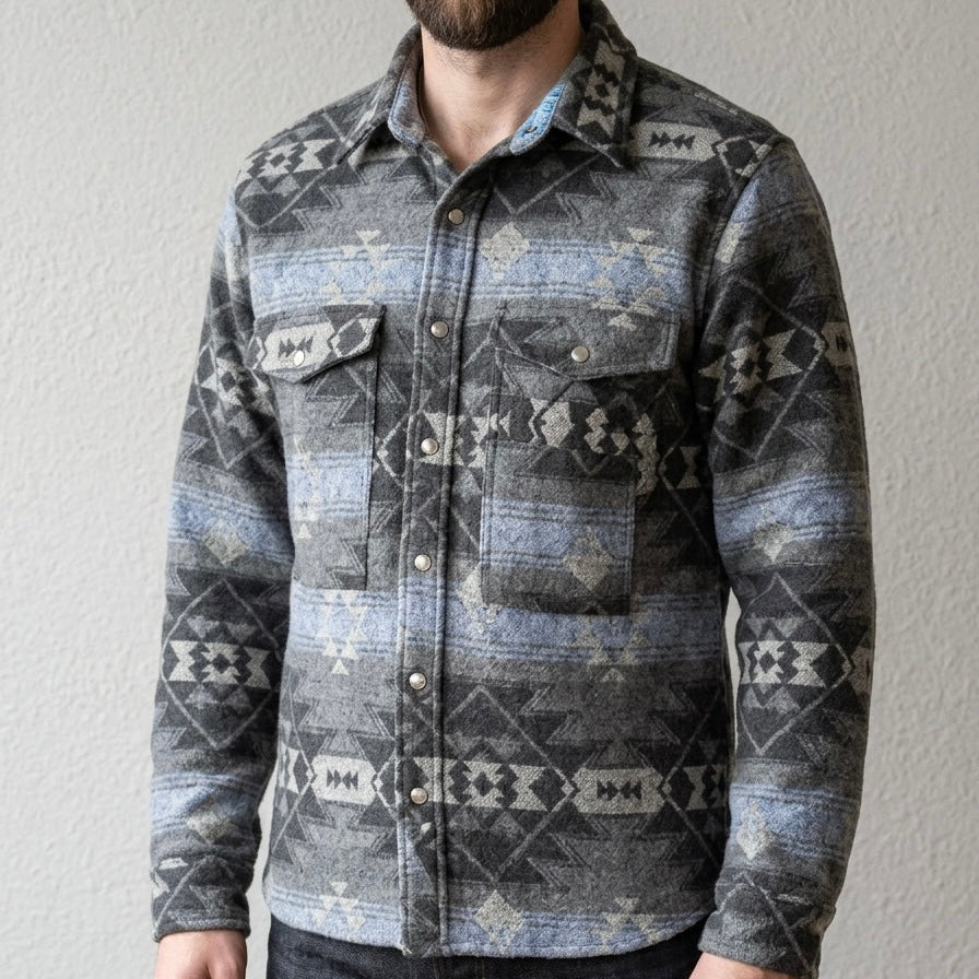 Grey and Blue Grand Canyon Jacket (unisex)