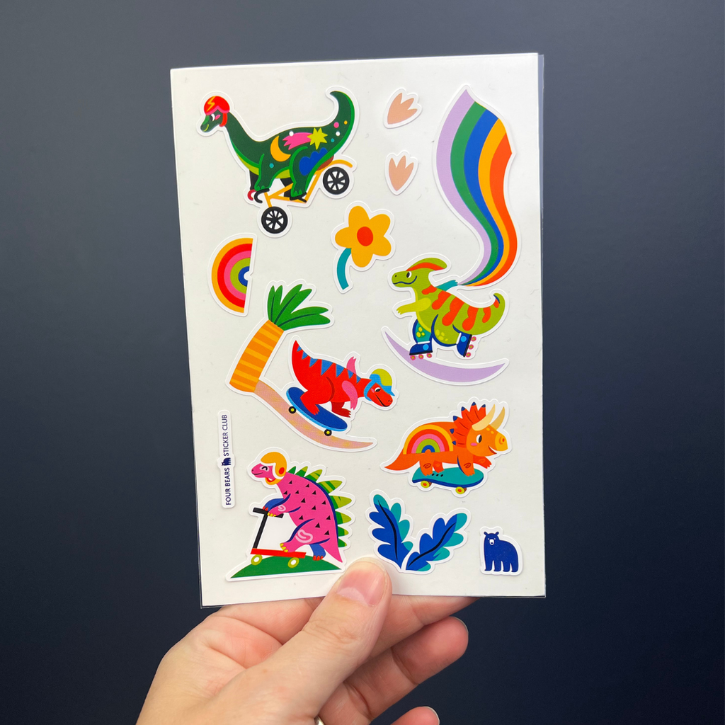 Skate-a-saurus Squad