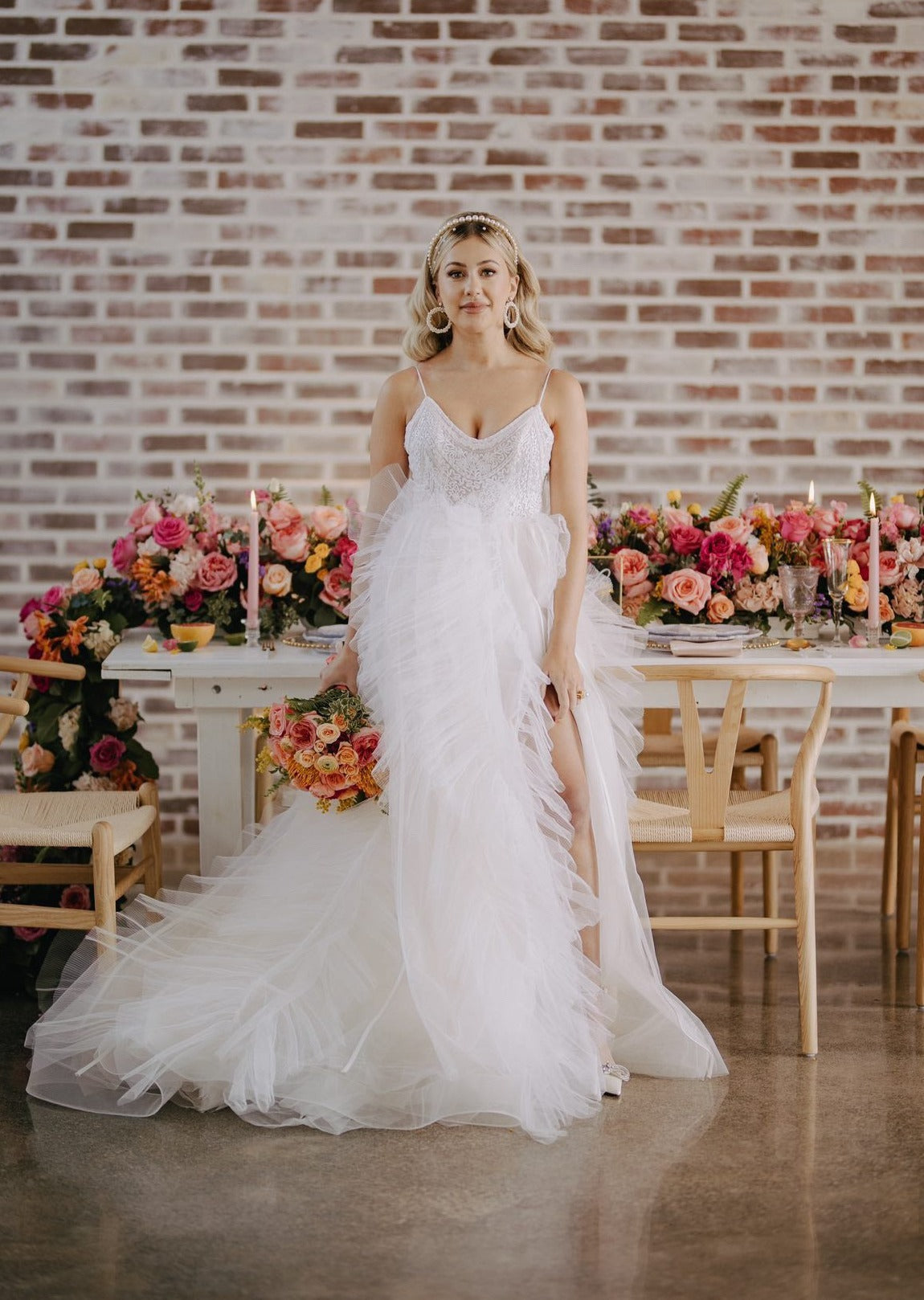 PAULA Pearl Wedding Headband