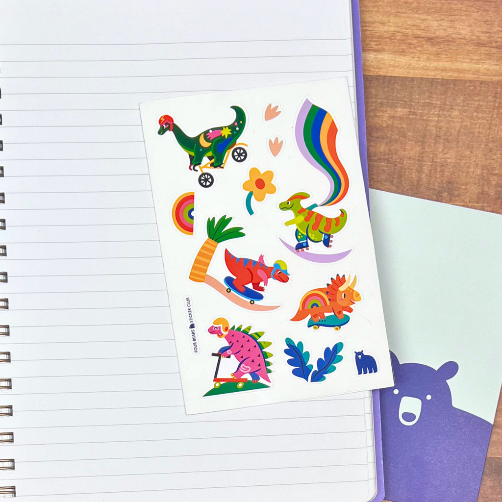 Skate-a-saurus Squad