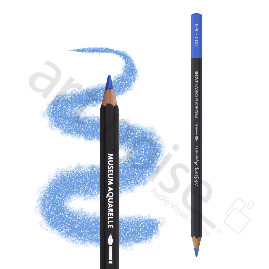 Caran d'Ache - Museum Watercolor Pencil - Blues & Greens