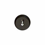 Elan ; Bouton 2 trous, noir, 23 mm