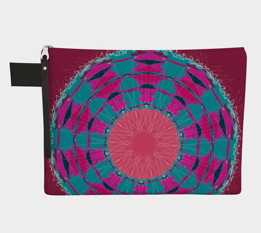 Zippered Cotton Canvas Carry All | Kaleidoscope
