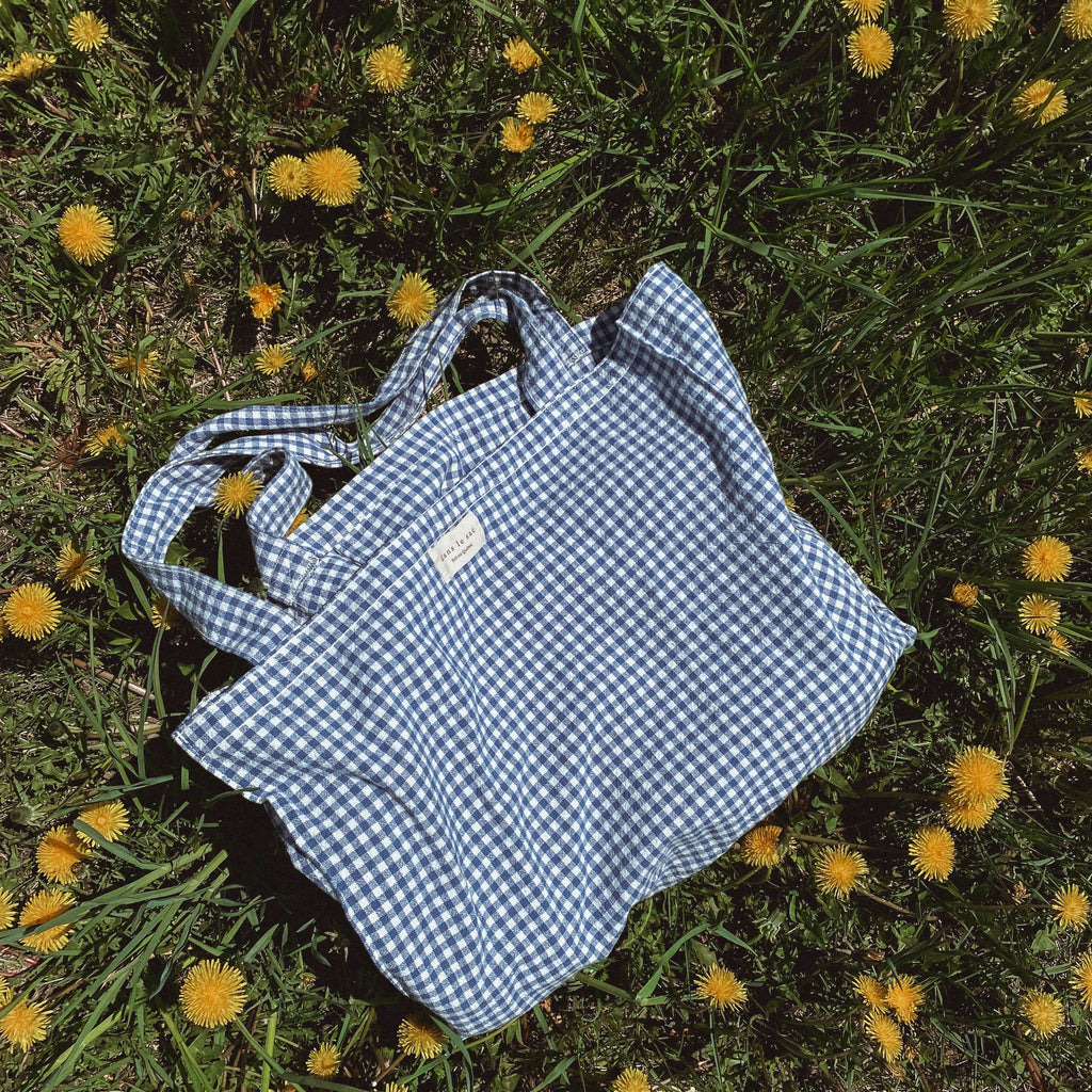 Organic Cotton Tote Bag - Vichy Collection