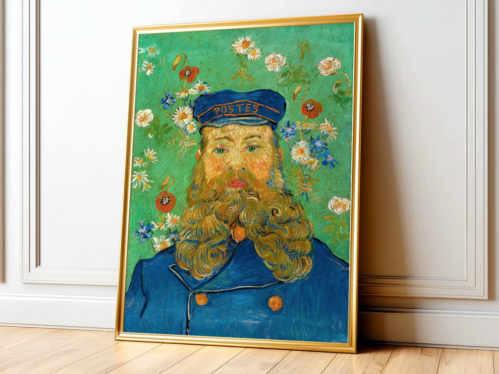 Vincent Van Gogh Portrait of Joseph Roulin Art Print – Famous Painting Wall Art