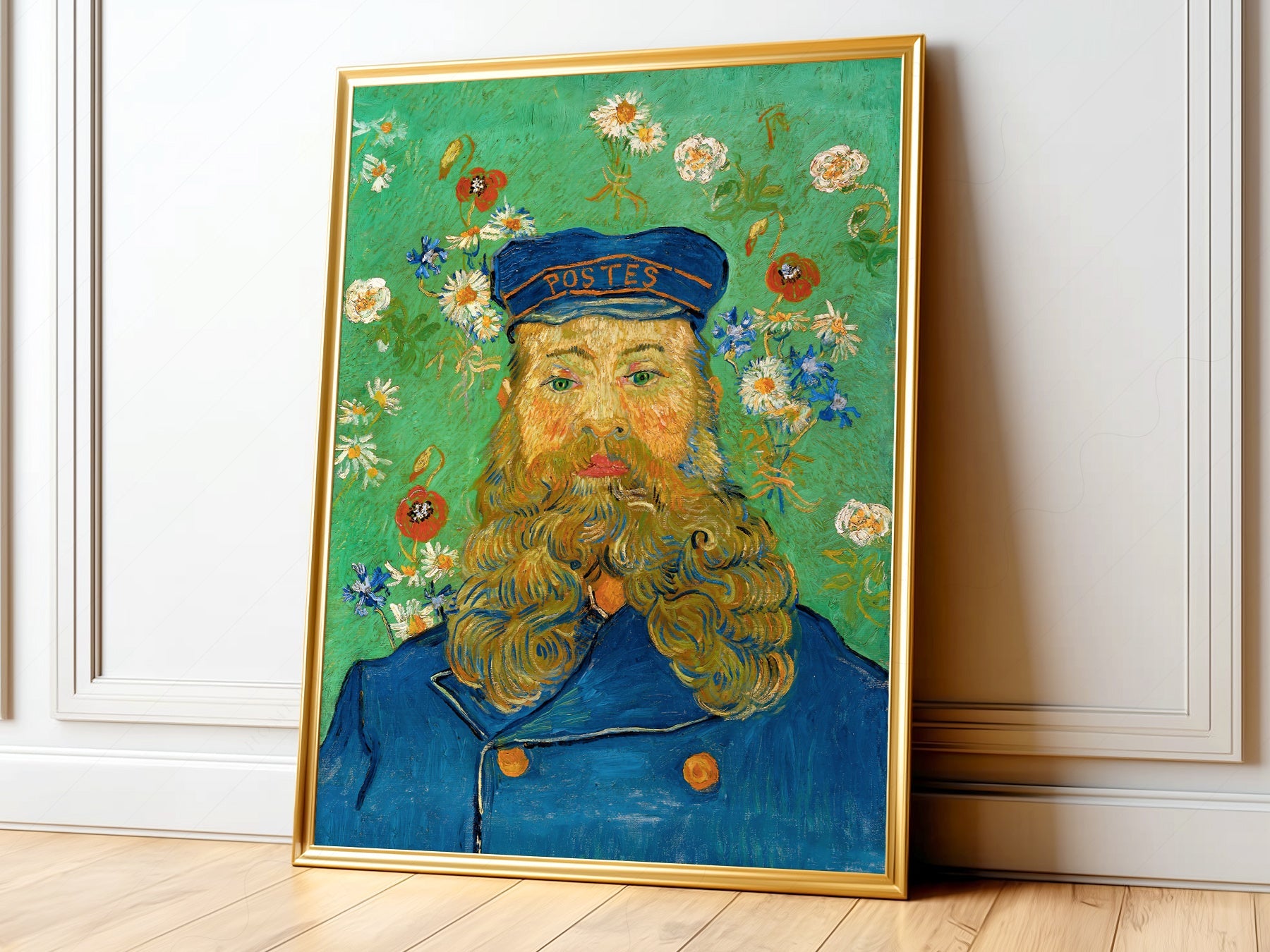 Vincent Van Gogh Portrait of Joseph Roulin Art Print – Famous Painting Wall Art